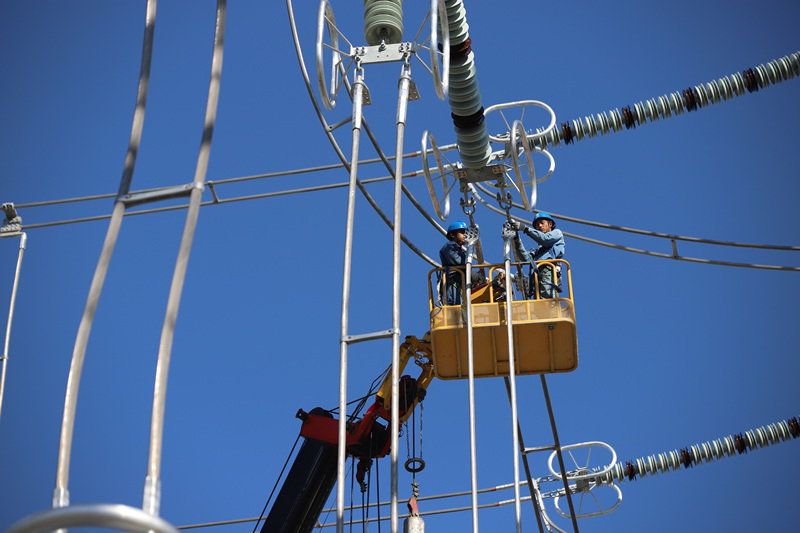 Pencawang 500kV Baharu Hunan Mula Operasi