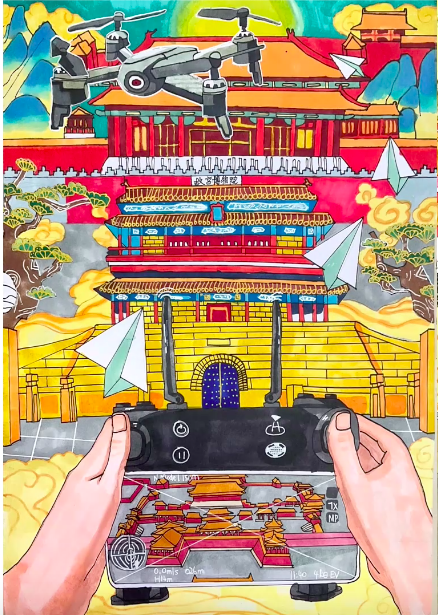 Kenali Paksi Tengah Beijing menerusi Karya Lukisan