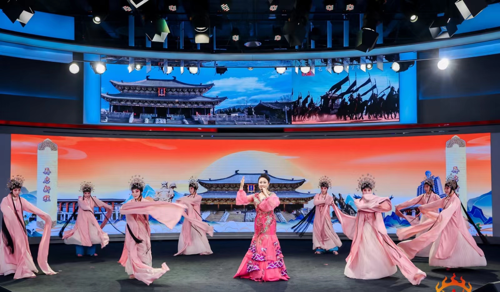 Persembahan dalam perasmian persidangan. (foto: People.cn)