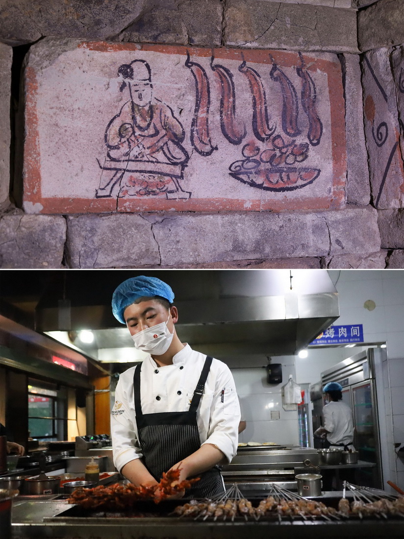 Mural Papar Daging Panggang 1,700 Tahun Dahulu