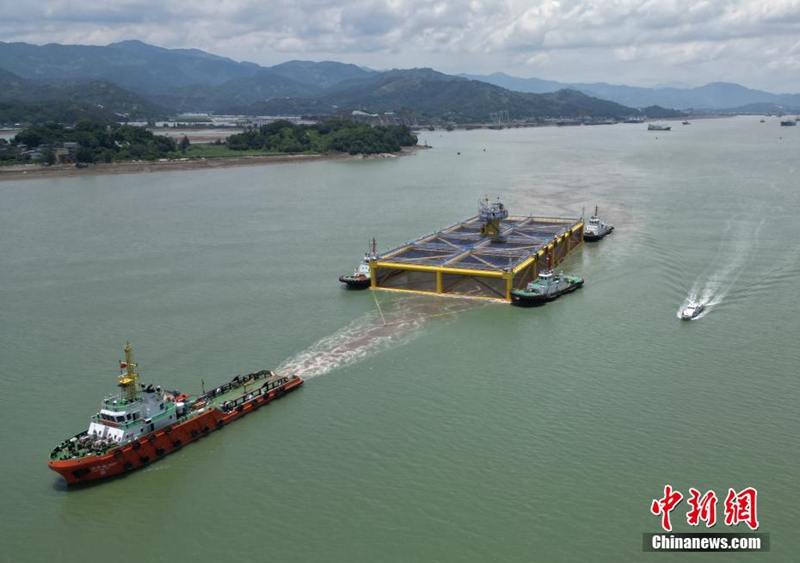 China Lancar Platform Akuakultur