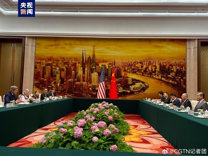 Wang Yi Temu Duta Iklim AS