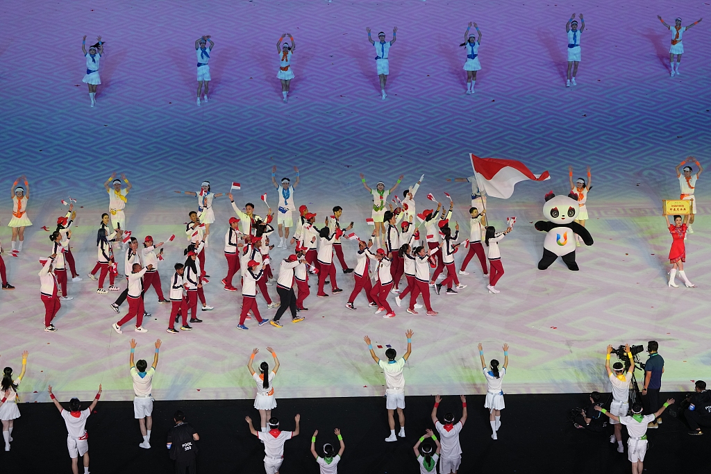 Perasmian Universiade ke-31 di Chengdu Penuh Gemilang