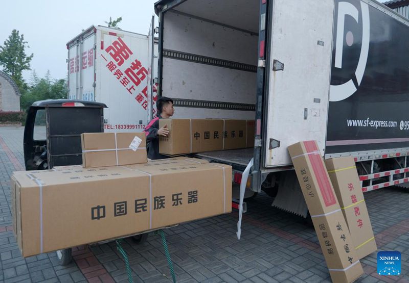 Paulownia Mekar di Lankao, Jadi Alat muzik