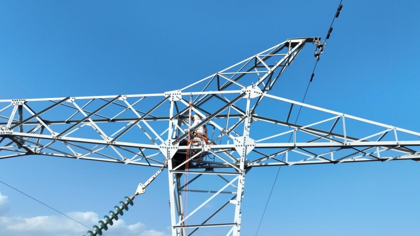 Rumah Burung di Menara Elektrik Chongqing