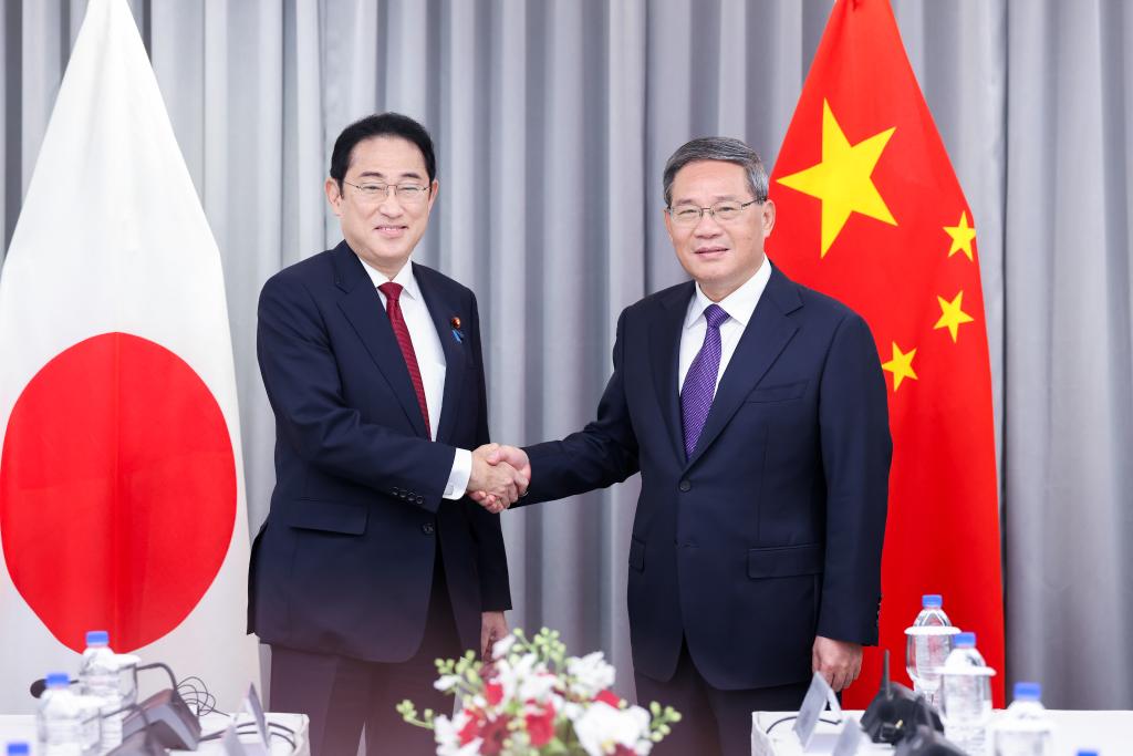 Li Qiang, Fumio Kishida Bertemu di Seoul