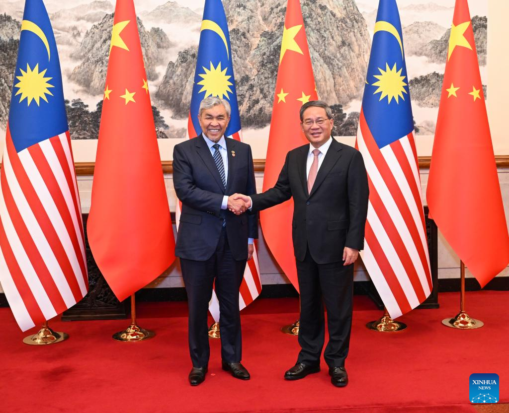 PM Li Bertemu dengan TPM I Malaysia