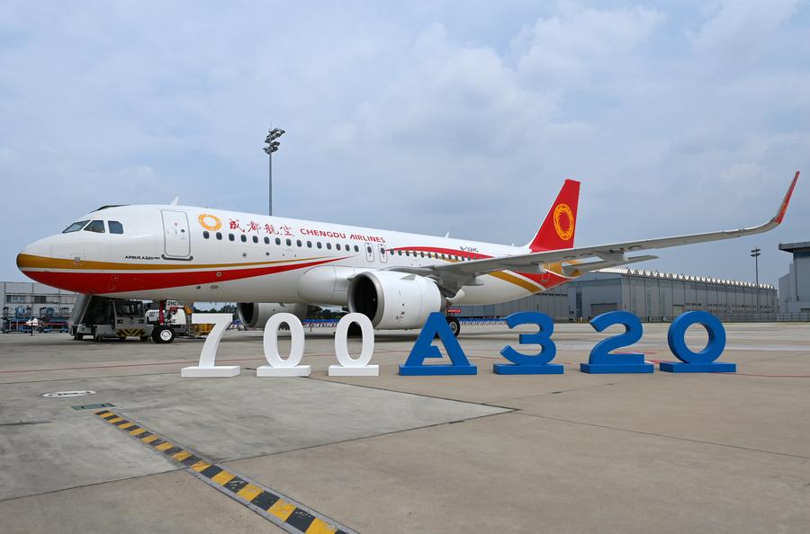 Airbus A320 Buatan China yang ke-700 Diserah kepada Pelanggan