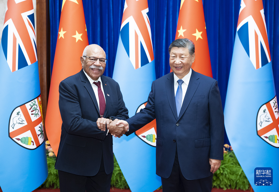 Xi Terima Kunjungan PM Fiji