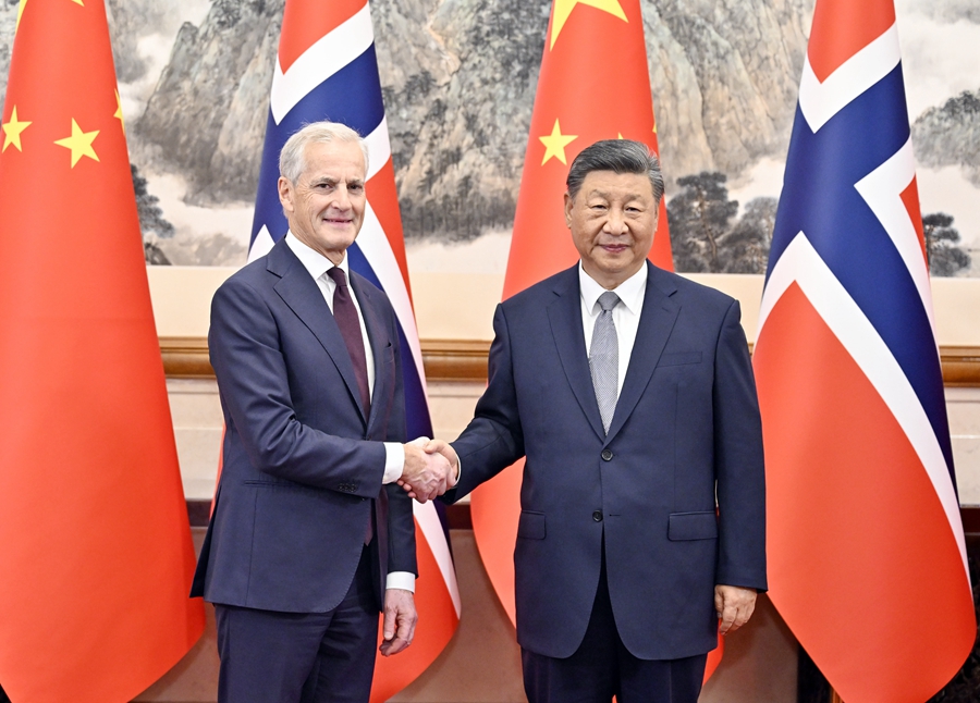Xi Terima Kunjungan PM Norway di Beijing
