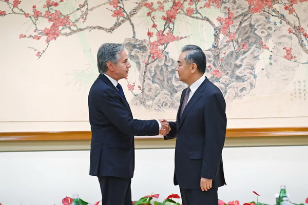 Wang Yi Bertemu Blinken