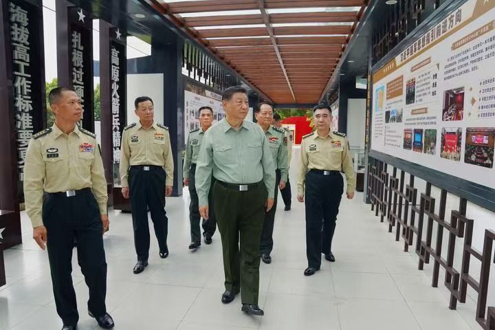 Xi Gesa Angkatan Misil Strategik Tingkatkan Keupayaan Pencegahan dan Daya Tempur