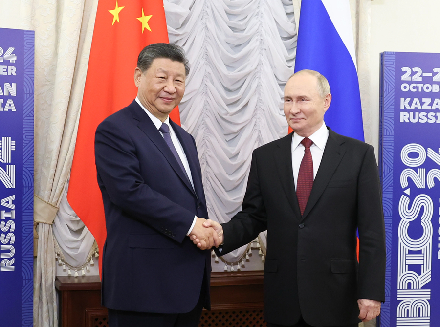 Xi, Putin Bertemu di Kazan