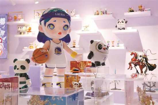 Foto menunjukkan mainan seni yang dibuat di Wilayah Guangdong, selatan China. (Foto/Seharian Zon Khas Shenzhen)