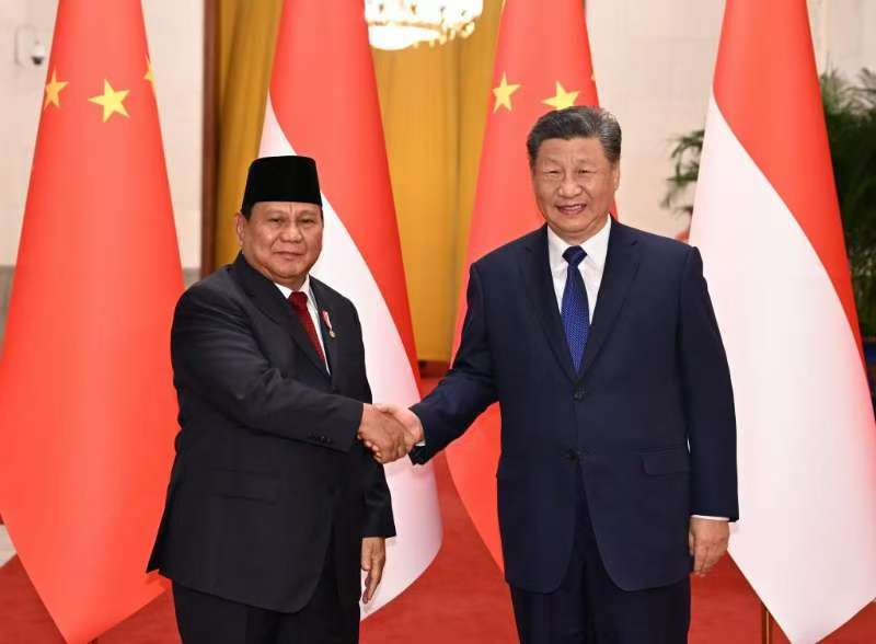 Presiden Xi Bertemu Presiden Indonesia Prabowo