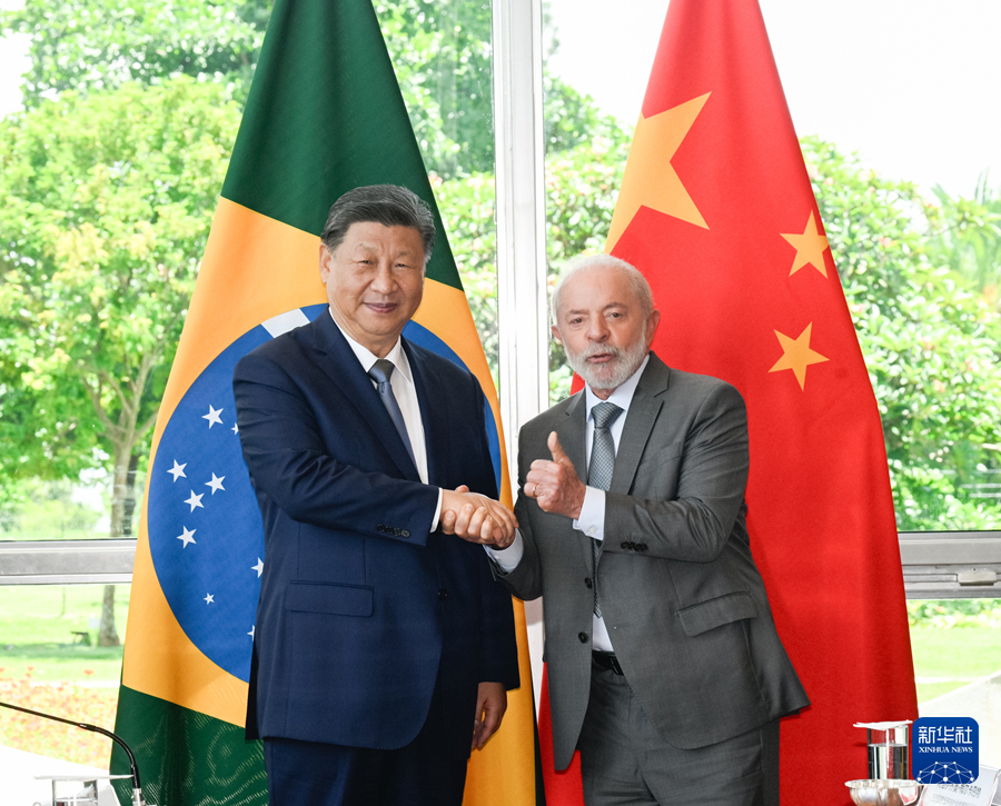 China, Brazil Naik Taraf Hubungan