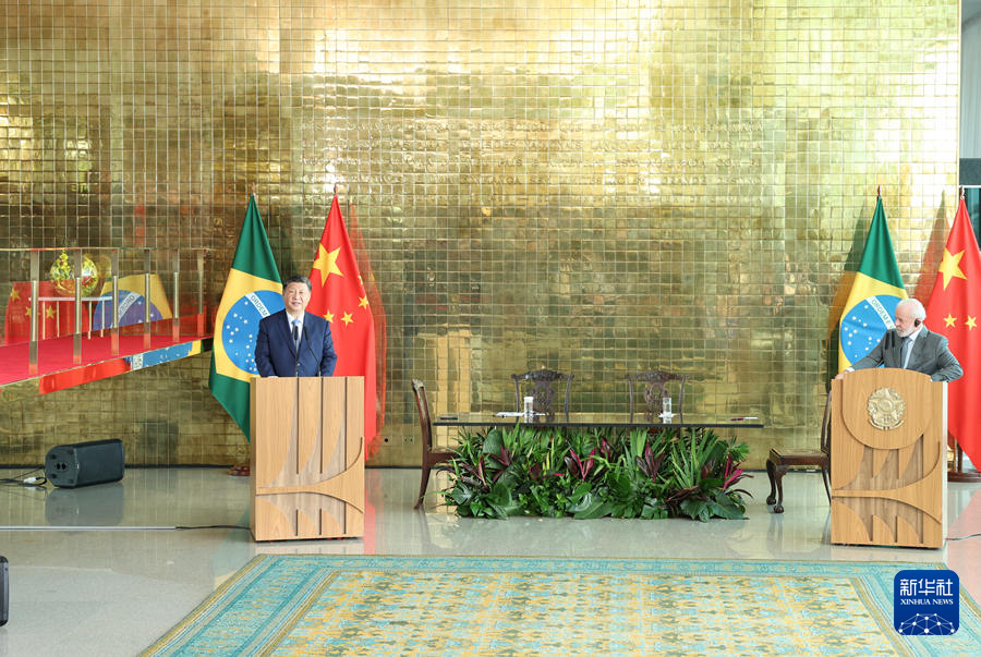 Xi, Lula Bertemu dengan Wartawan