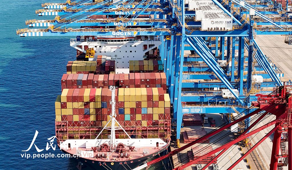 Terminal Automatik Pelabuhan Qingdao Pecah Rekod Dunia Kali Ke-11