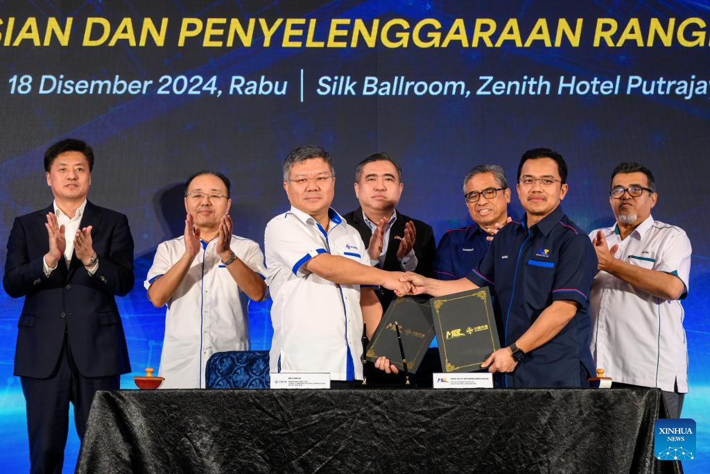 China, Malaysia Tandatangani Perjanjian Penyelenggaraan Projek Mega Rel ECRL