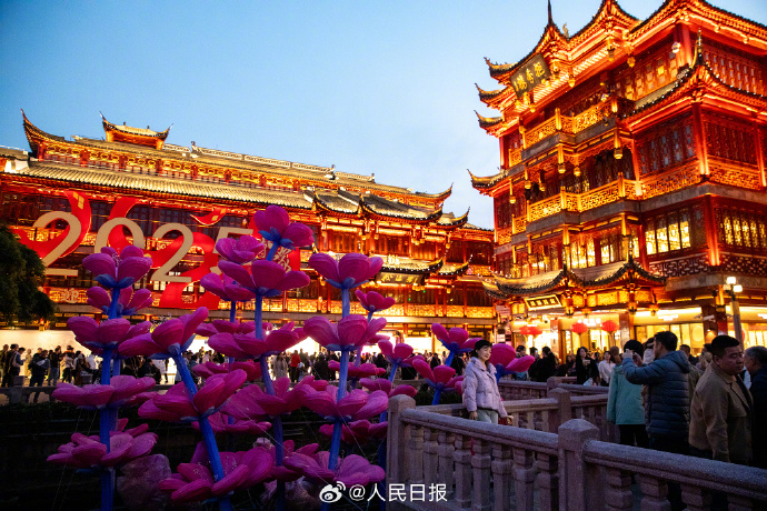 Pesta Tanglung Taman Yuyuan Bakal Terangi Shanghai Pada 1 Jan 2025