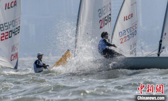 Kejuaraan IILCA Terbuka Asia 2024 melabuhkan tirai di Haikou, Provinsi Hainan di selatan China pada 20 Disember 2024. Lebih daripada 200 atlet dari 18 negara dan wilayah seluruh dunia telah menyertai acara tersebut. (China News Service/Luo Yunfei)