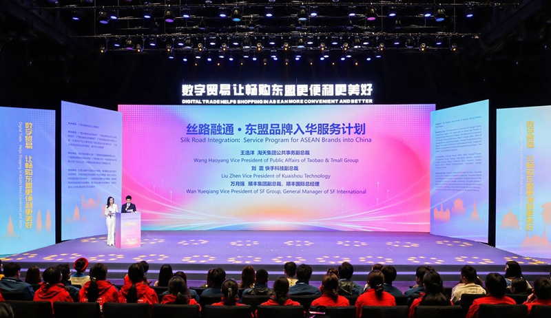 Kilauan Pesta E-dagang Meriahkan Malam Tahun Baharu di Guangxi