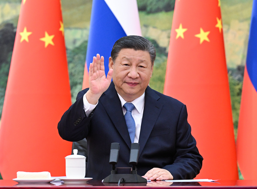 Xi, Putin Bertemu Melalui Persidangan Video, Komited Angkat Kesaksamaan dan Keadilan Antarabangsa