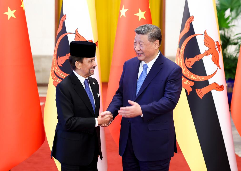 Presiden Xi Bertemu dengan Sultan Brunei