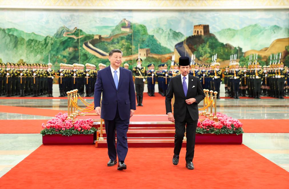 Presiden Xi Bertemu dengan Sultan Brunei