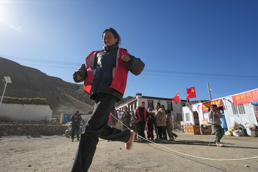 Pasca-Gempa Xizang: Kehidupan Normal Kembali di Tapak Penempatan Semula