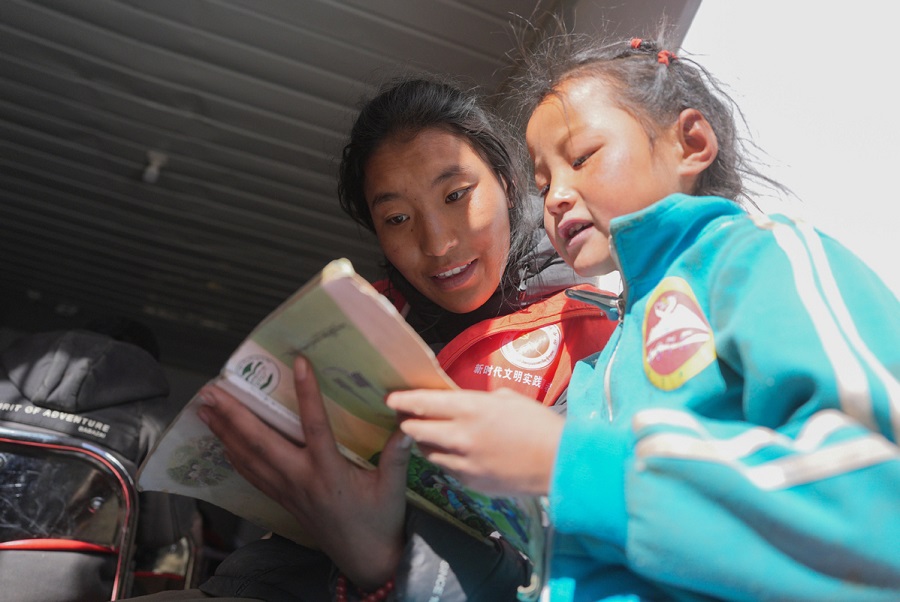 Pasca-Gempa Xizang: Kehidupan Normal Kembali di Tapak Penempatan Semula