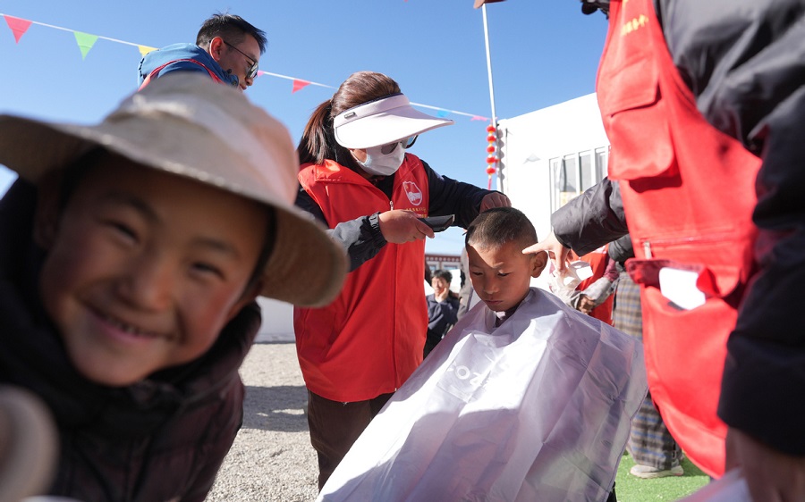Pasca-Gempa Xizang: Kehidupan Normal Kembali di Tapak Penempatan Semula