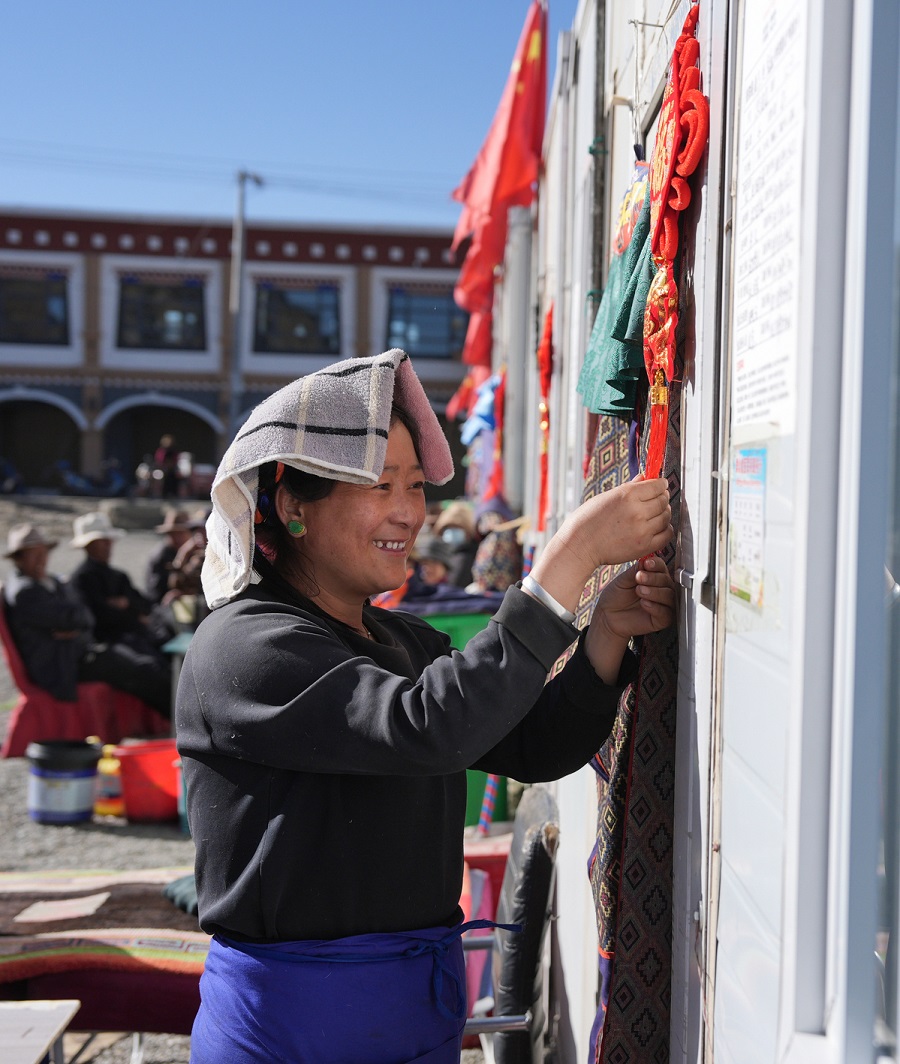 Pasca-Gempa Xizang: Kehidupan Normal Kembali di Tapak Penempatan Semula