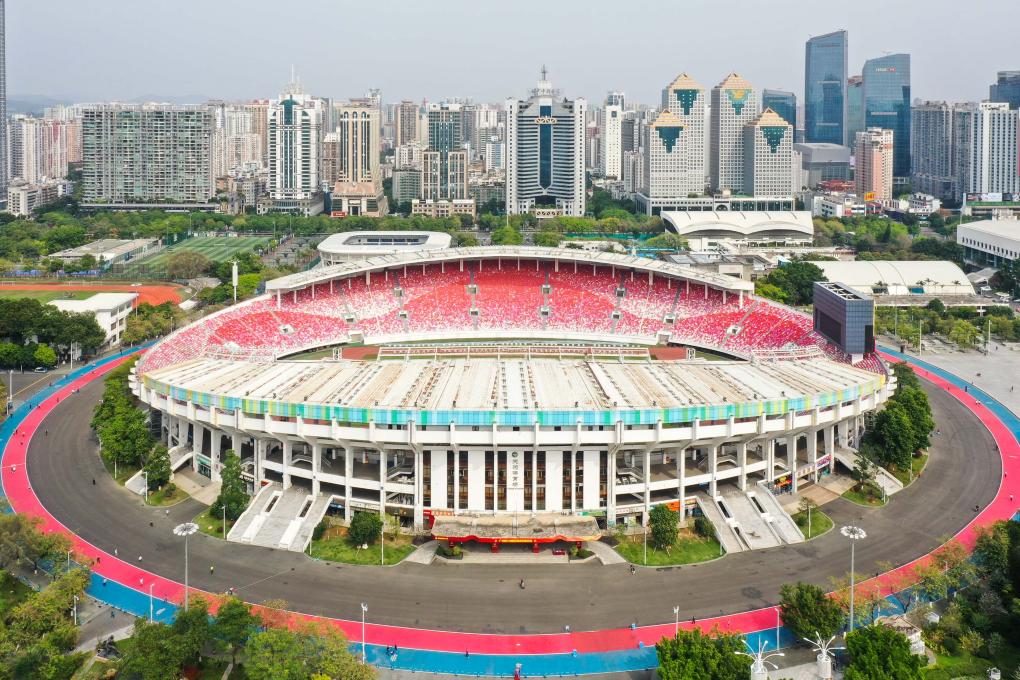 Pusat Sukan Tianhe, Guangzhou. (Xinhua/Liu Dawei)