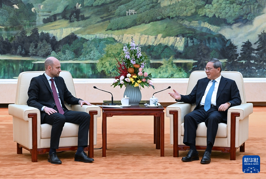 PM China Terima Kunjungan Menteri Luar Perancis