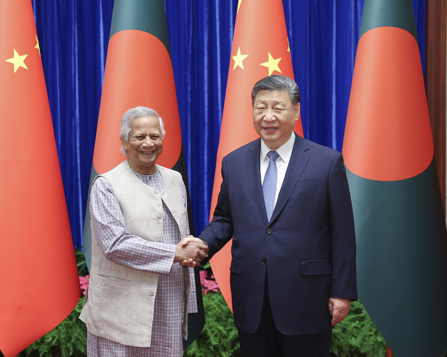 Xi Temu Ketua Penasihat Kerajaan Sementara Bangladesh