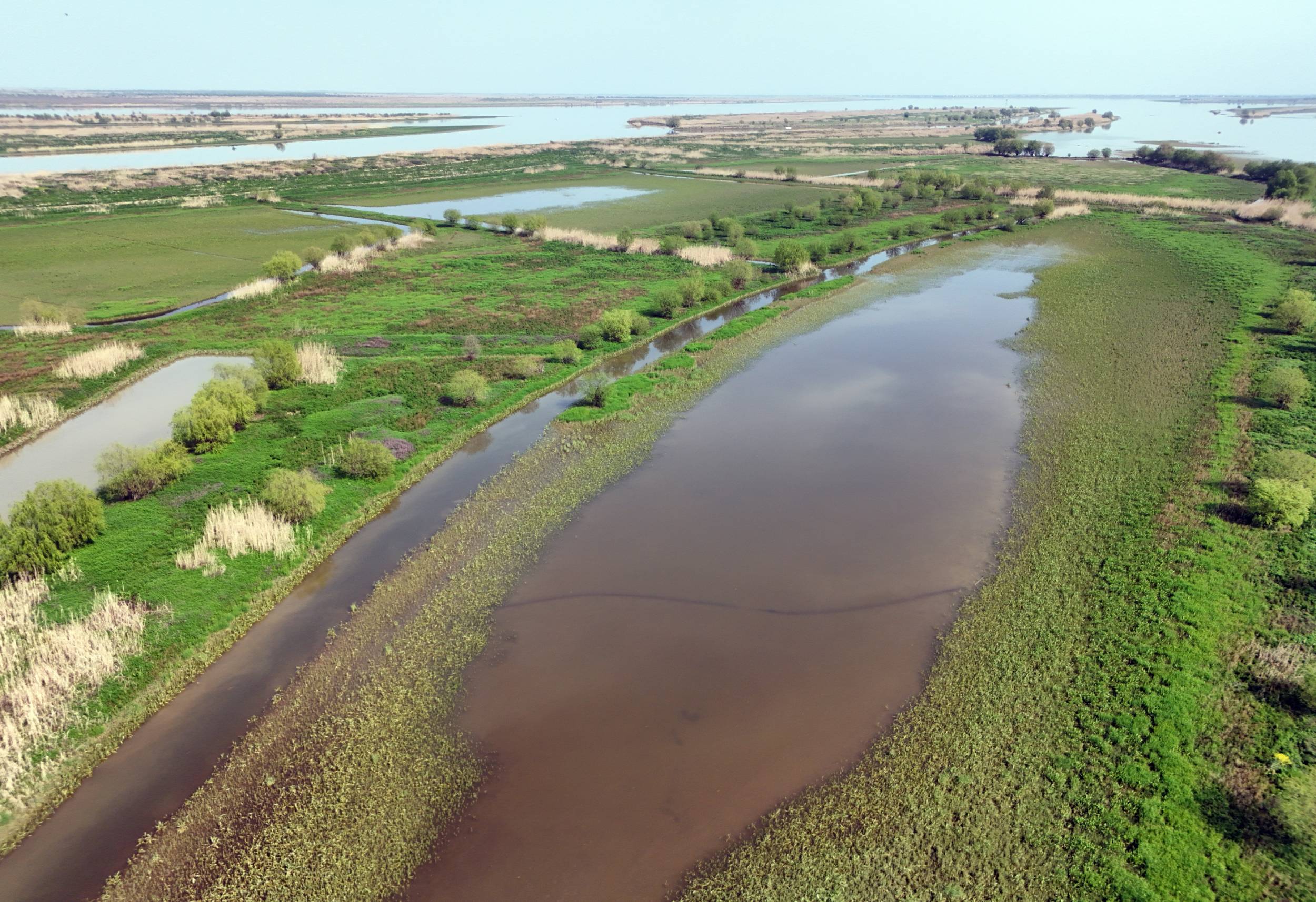 Foto menunjukkan Tasik Hulu di Rizab Alam Semula Jadi Tasik Dongting Selatan, di bandar Yuanjiang, Provinsi Hunan, tengah China. (Foto/ADB)