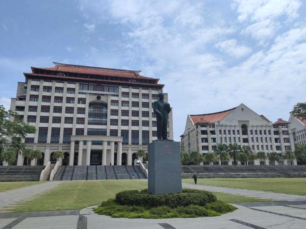 Foto memaparkan pemandangan Universiti Xiamen China cawangan Malaysia. (People’s Daily/Yang Yi)