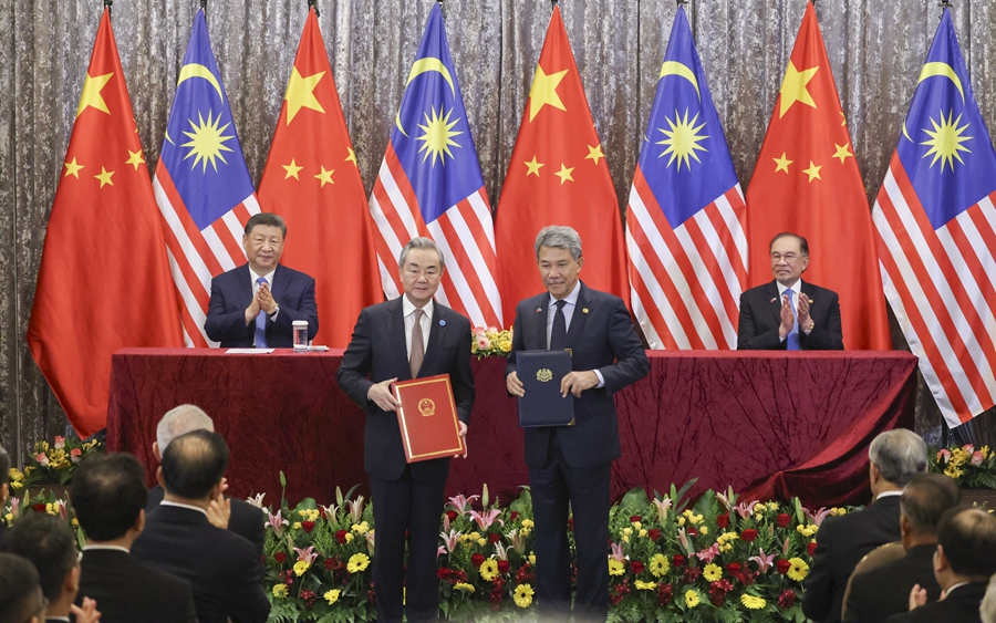 Xi Bincang Bersama PM Malaysia