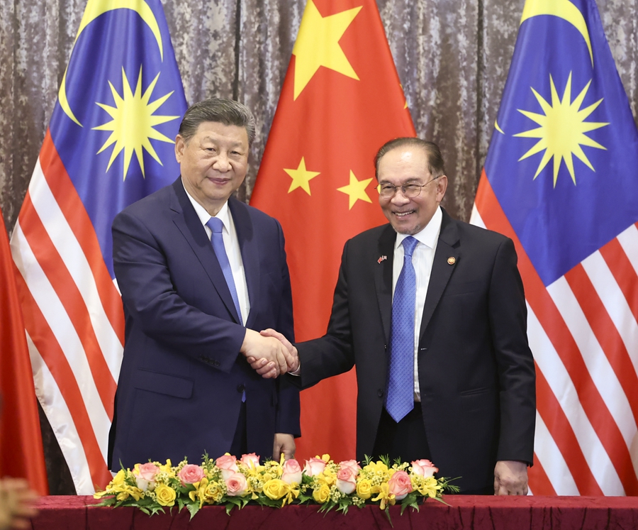 Xi Bincang Bersama PM Malaysia
