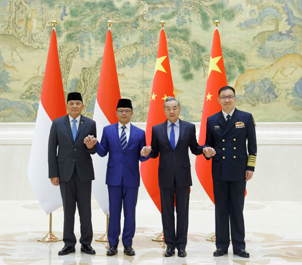China, Indonesia Adakan Mesyuarat Pertama Mekanisme Dialog Menteri Luar dan Menteri Pertahanan