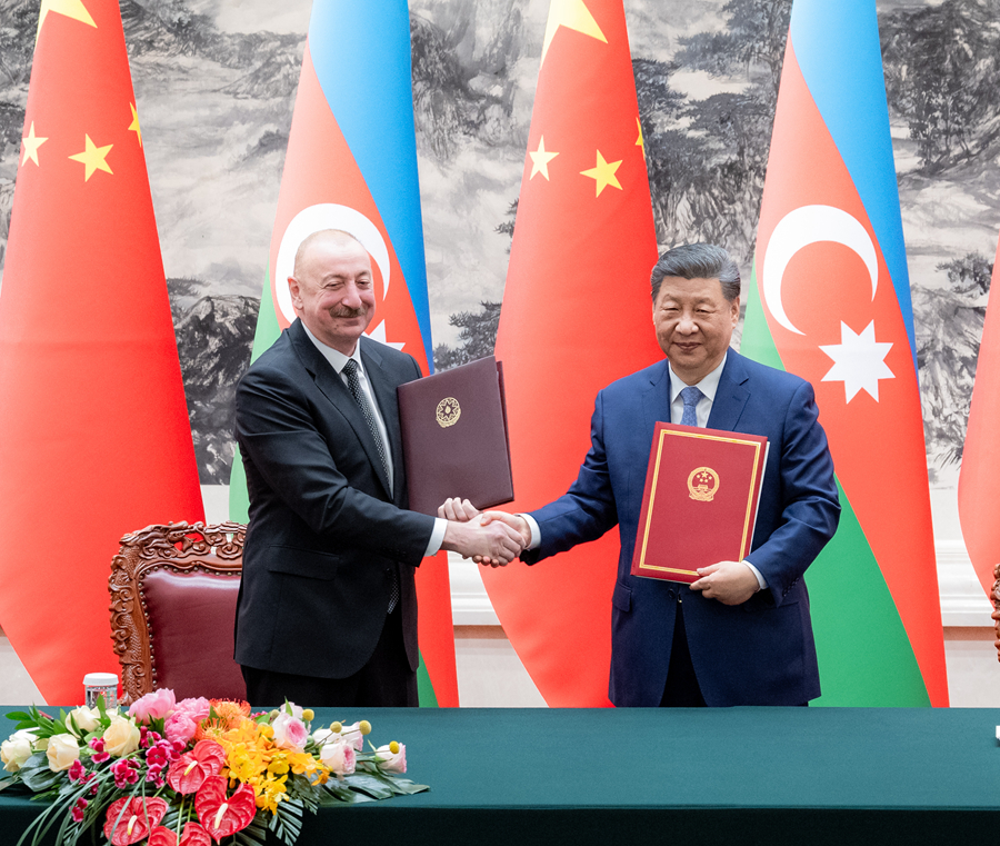 China dan Azerbaijan Umum Jalinan Perkongsian Strategik Komprehensif