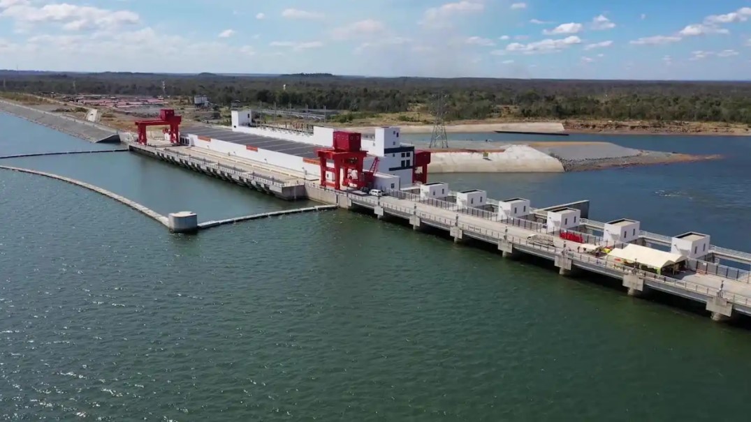 Projek Hidrokuasa Rendah Sesan 2 di Kemboja. (Foto oleh XJ)