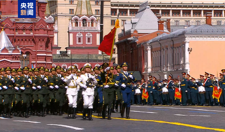 Tentera China Sertai Perbarisan Sempena 80 Tahun Kemenangan Perang Patriotik Agung di Moscow
