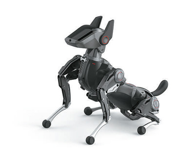 Foto menunjukkan anjing robotik bernama Sirius yang dibangunkan oleh Syarikat Hengbot Innovation dari Perbandaran Chongqing, barat daya China. (Foto ihsan individu yang diwawancara)