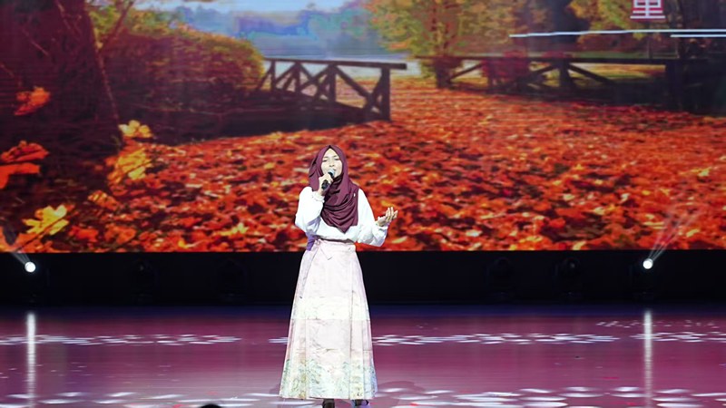 Seronok! Pelajar Antarabangsa Sertai Festival Budaya Universiti Guizhou