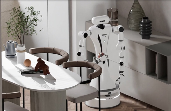 Robot Hadir Sekolah Maya di Zhejiang