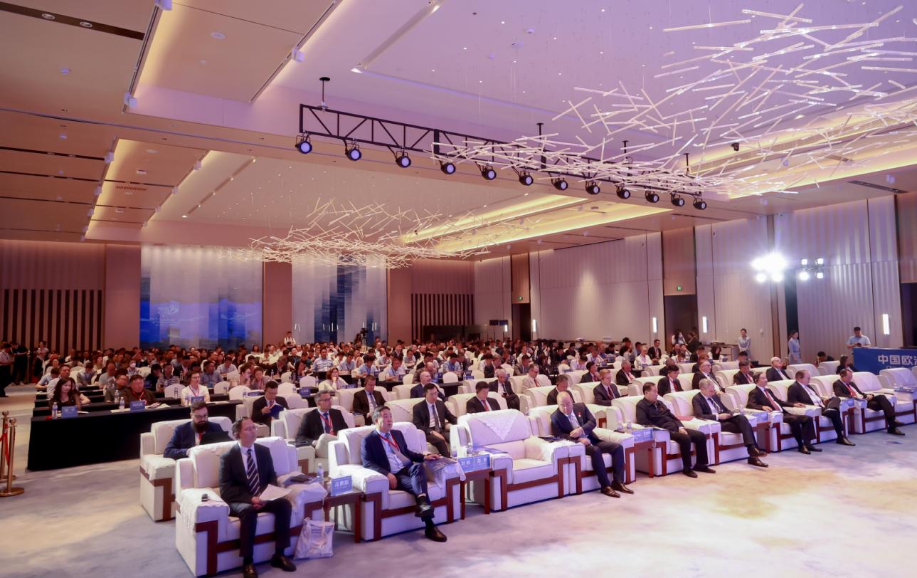 Persidangan Antarabangsa China-Eropah untuk Pembangunan Bakat Berkualiti Tinggi dan Pendidikan Vokasional diadakan di Qingdao, Provinsi Shandong, di timur China pada 11 Jun 2025. (Foto disediakan oleh penganjur)