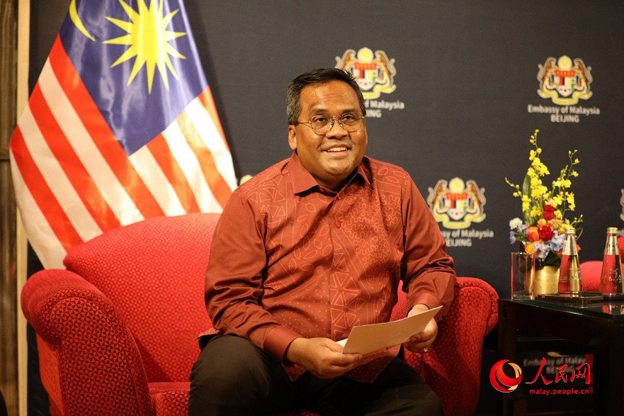 Foto Duta Besar Malaysia ke China, Datuk Norman Muhamad semasa sidang media selepas program Festival Gastronomi Malaysia 2025 di Beijing, ibu negara China pada 11 Jun 2025. (People’s Daily Online/Wang Jing)