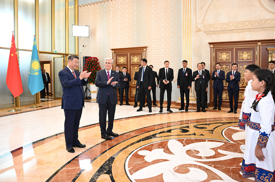 Xi Tiba di Astana untuk Sidang Kemuncak China-Asia Tengah Kedua